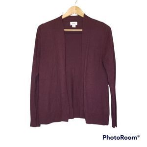 𝅺3 for $25 Old Navy Maroon Open Front Cardigan Medium